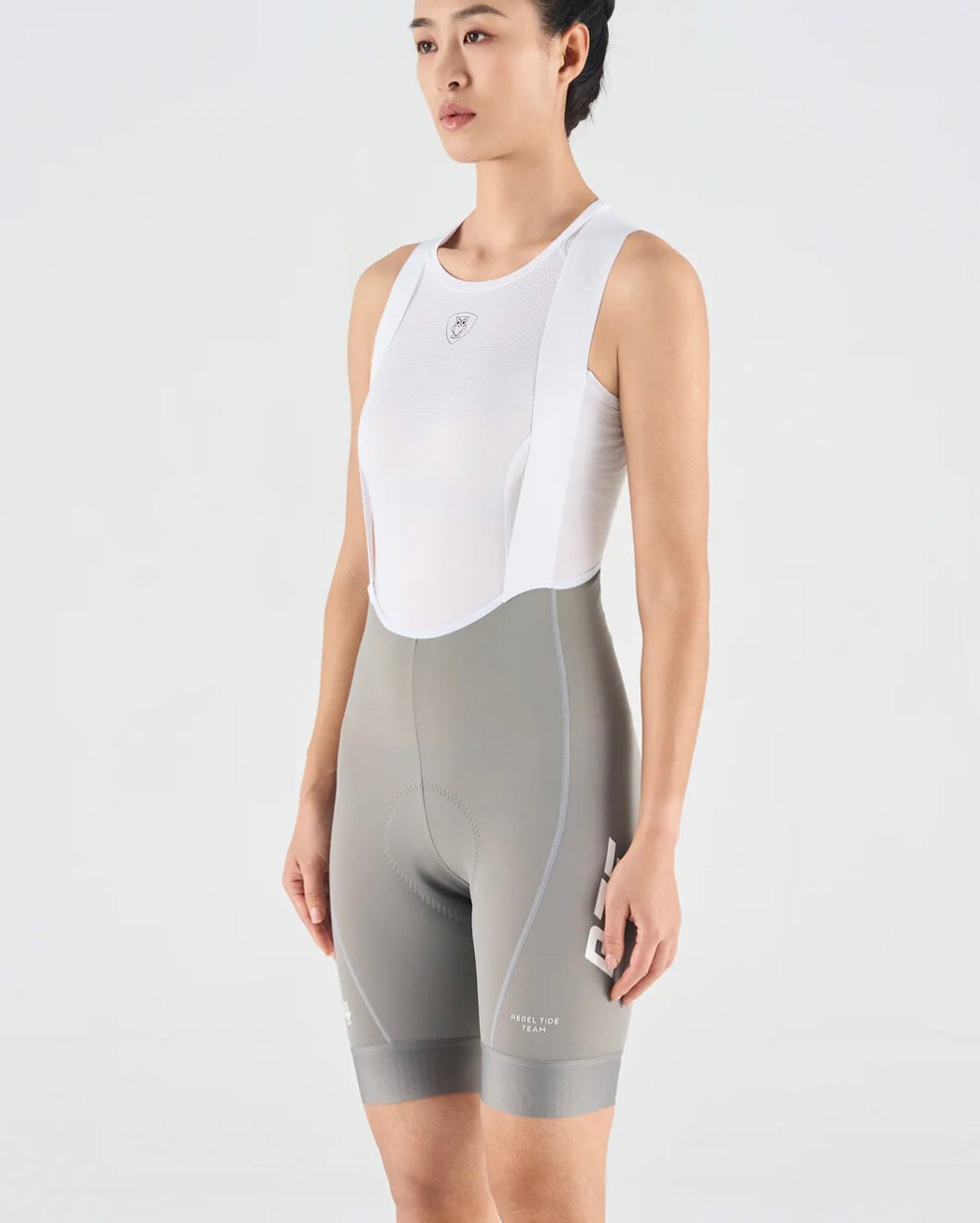 Women's Bibshorts FB02-Storm Gray