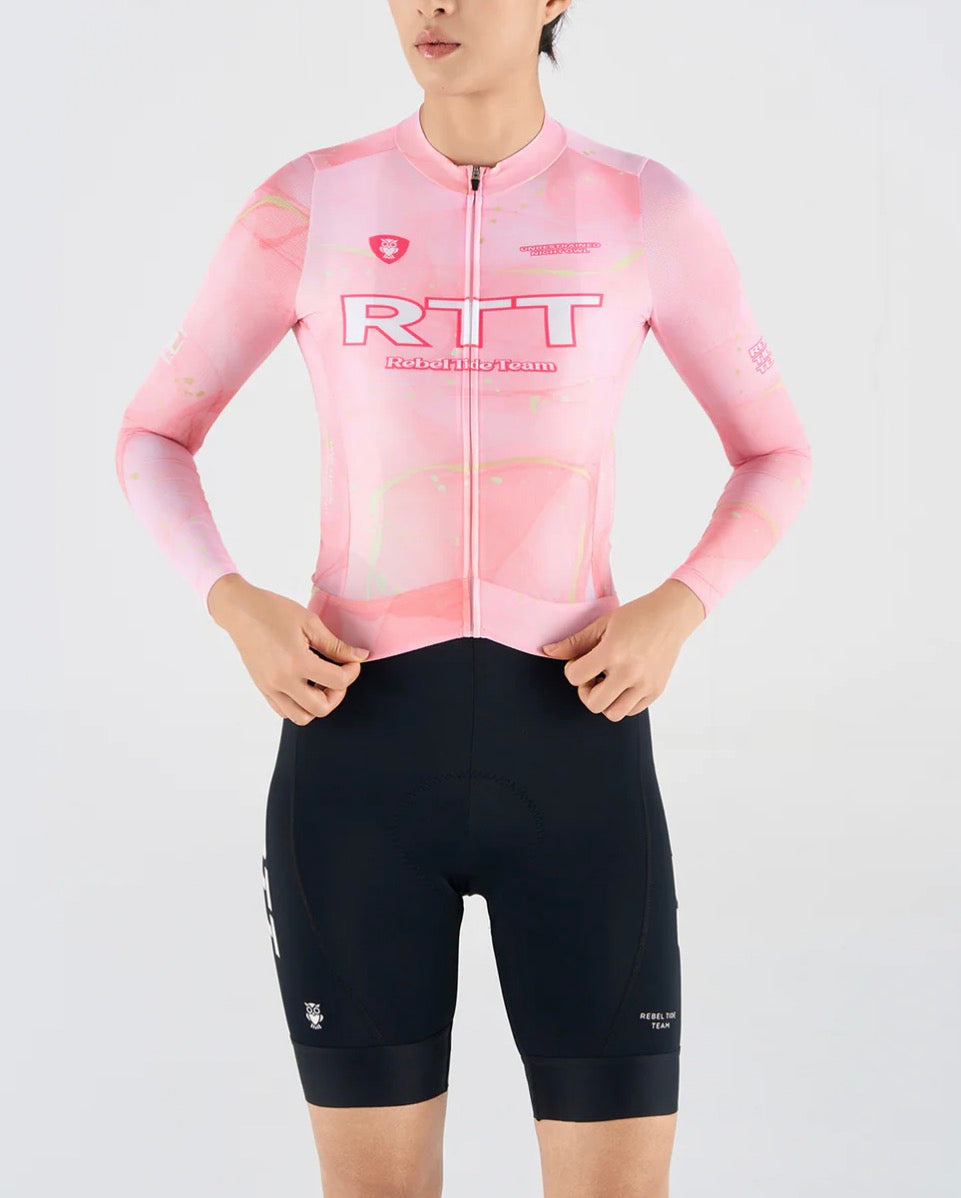 Women's Long Sleeves Jersey LS35 Light Pink