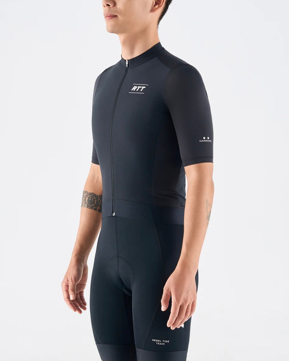 Men's Short Sleeves Jersey SS01 Black