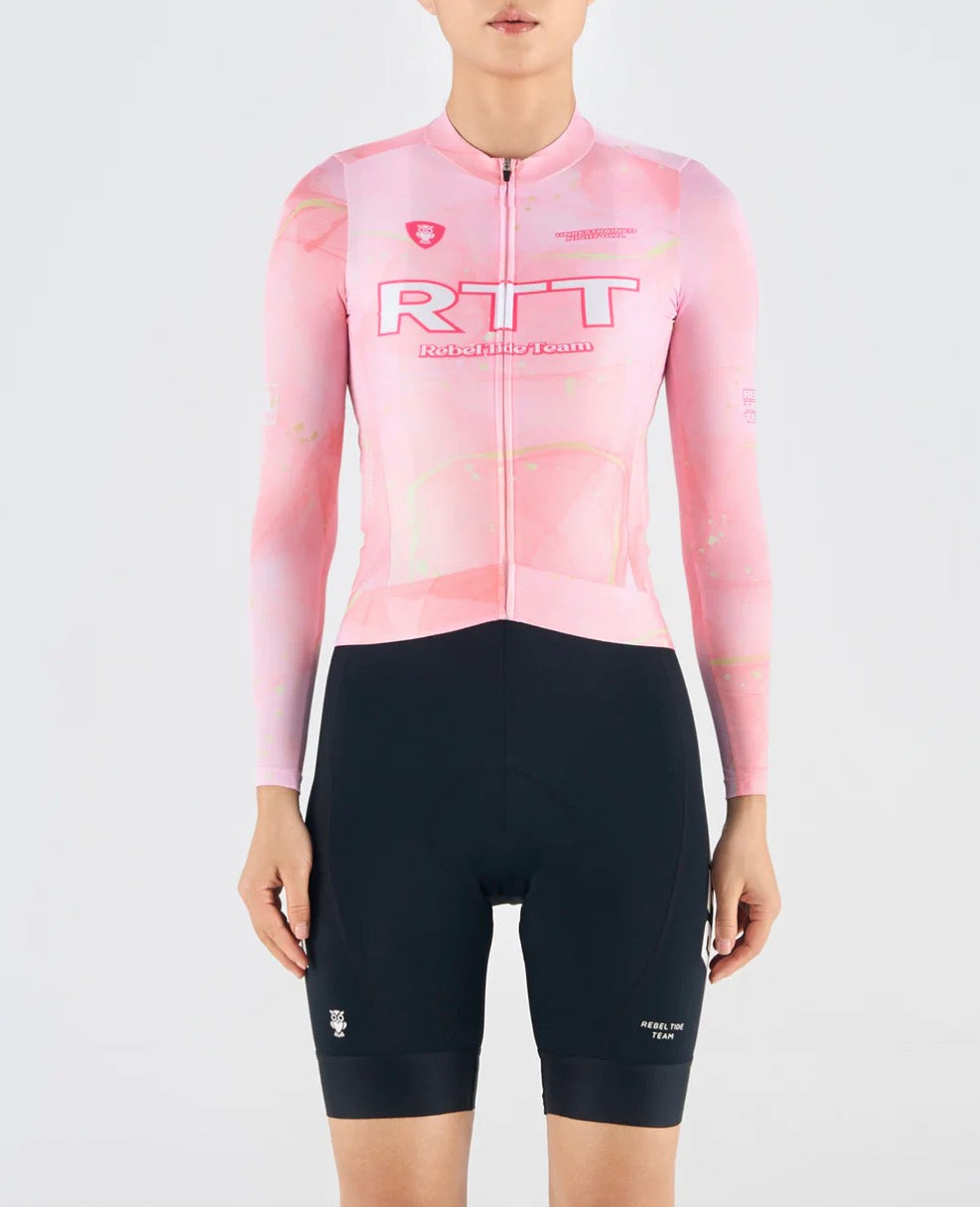 Women's Long Sleeves Jersey LS35 Light Pink